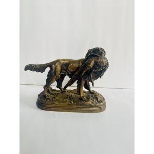 Spaniel Au Faisant - Alfred Dubucand